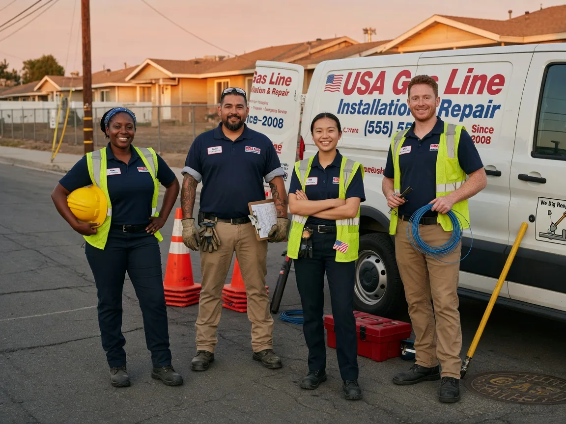 Gas Line Installation company in Helen, GA